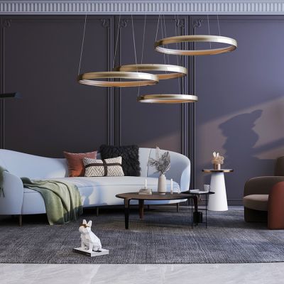 现代沙发茶几组合