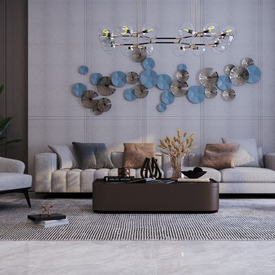 现代沙发茶几组合