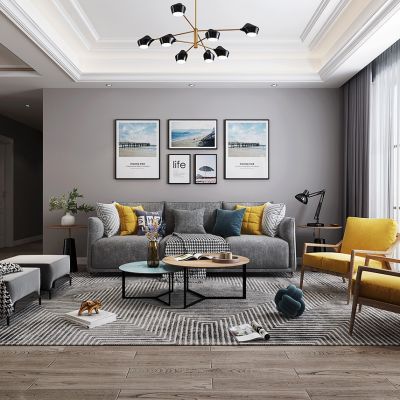 现代客餐厅组合