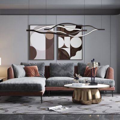 现代风格家居客厅