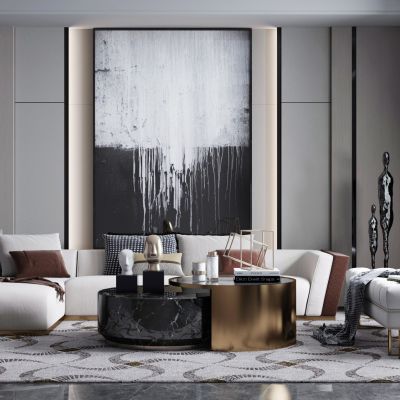 现代风格家居客厅