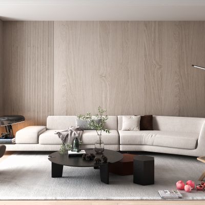 后现代布艺沙发