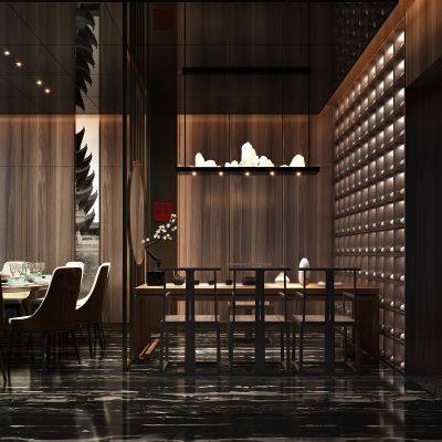 现代轻奢简约餐厅