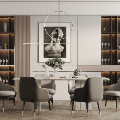 现代轻奢餐厅