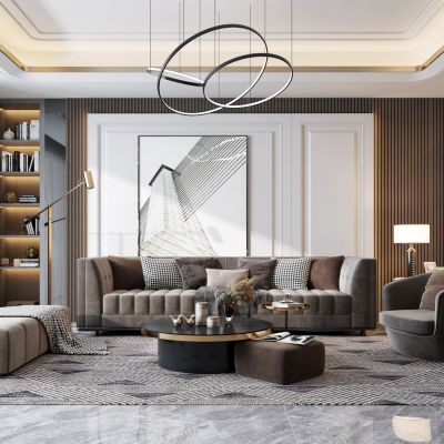 现代家居客厅