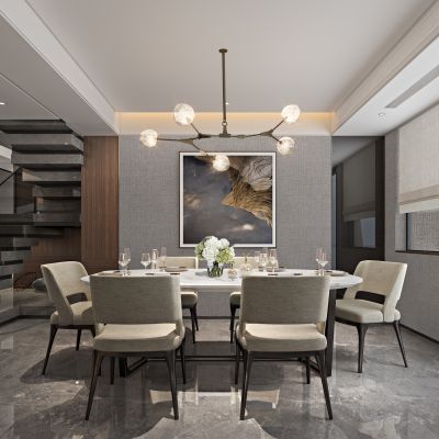 现代轻奢餐厅