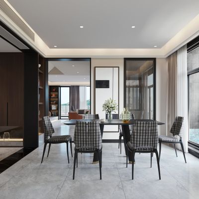 现代轻奢餐厅
