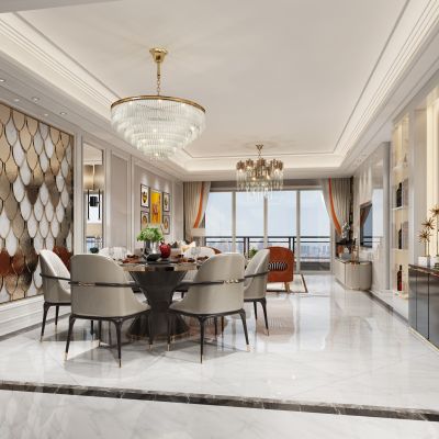 现代轻奢餐厅