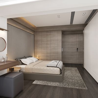 现代简约卧室
