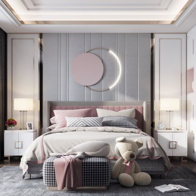 新中式轻奢儿童房