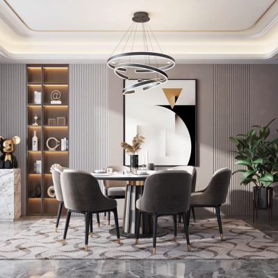 现代轻奢餐厅