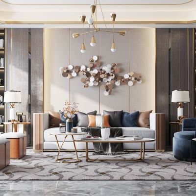 现代轻奢客厅