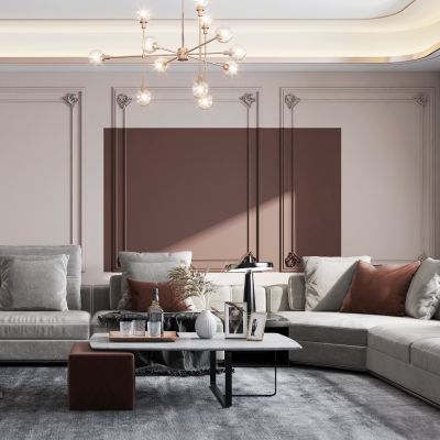 现代轻奢客餐厅