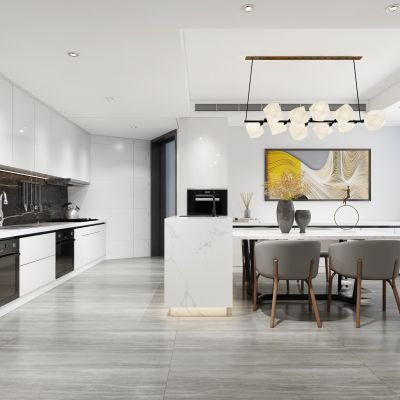 现代轻奢简约餐厅