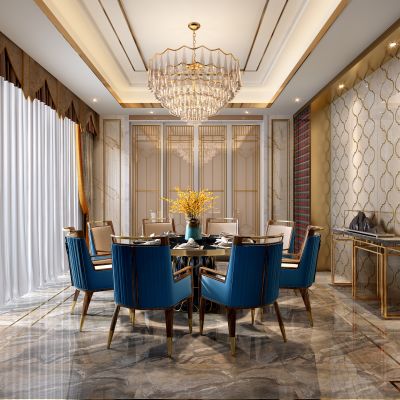 现代轻奢餐厅