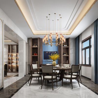 现代轻奢餐厅