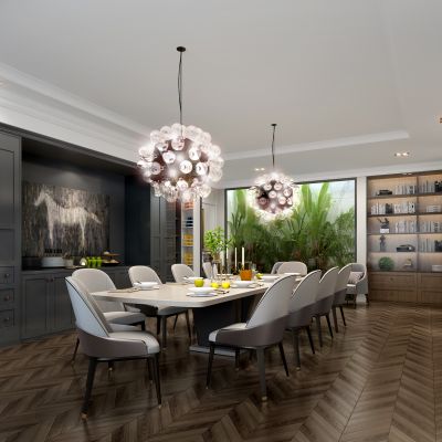 欧式轻奢简约餐厅