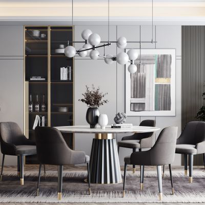 现代轻奢餐厅