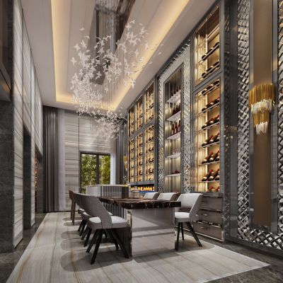 现代轻奢餐厅