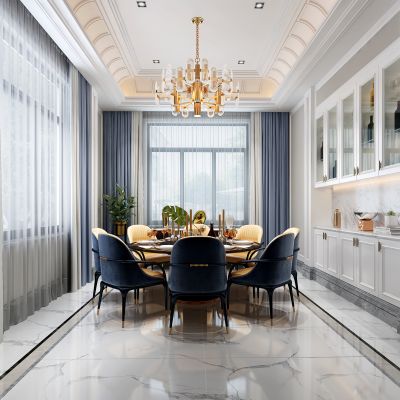 现代轻奢简约餐厅