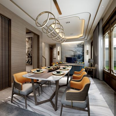 现代轻奢餐厅