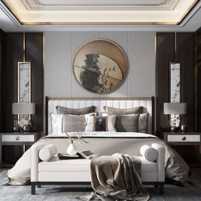 现代轻奢卧室