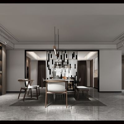现代轻奢餐厅