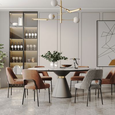 现代轻奢餐厅