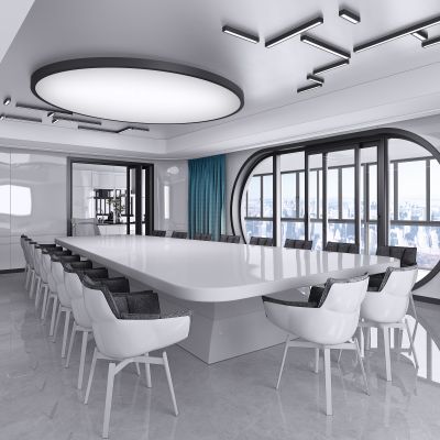 现代轻奢简约餐厅