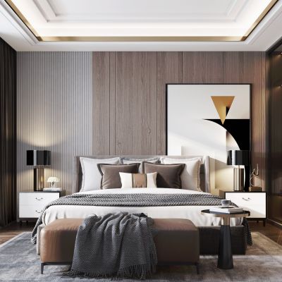 现代家居卧室