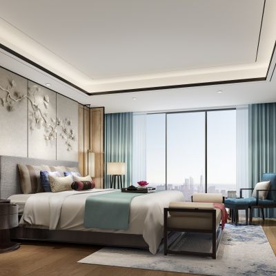 新中式轻奢卧室