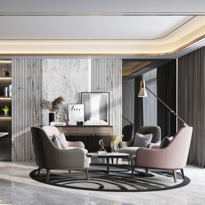 现代轻奢客餐厅