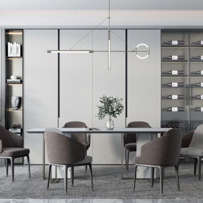 现代轻奢餐厅