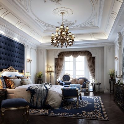 欧式古典卧室
