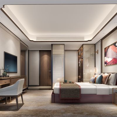 新中式轻奢卧室