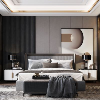 现代卧室