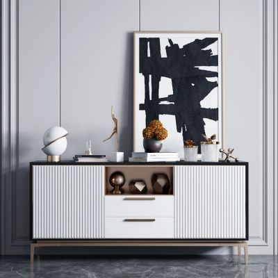 现代轻奢玄关柜