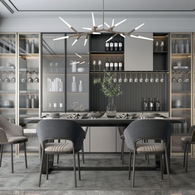 现代轻奢餐厅