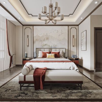 中式卧室
