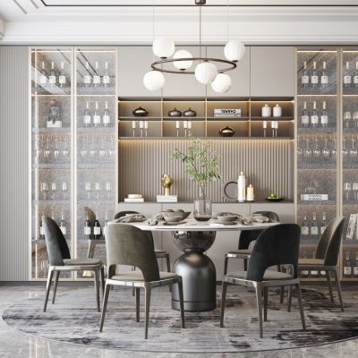 现代轻奢餐厅