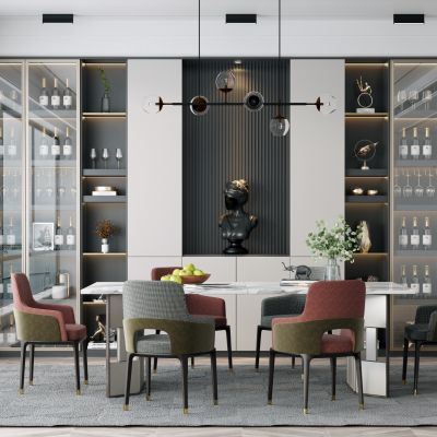 现代轻奢餐厅