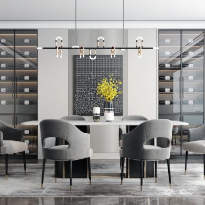 现代轻奢餐厅