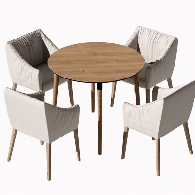 现代休闲桌椅组合