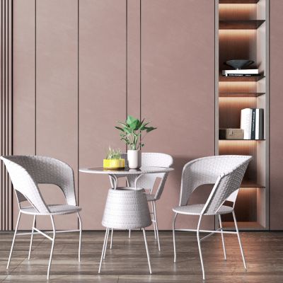 现代休闲桌椅组合