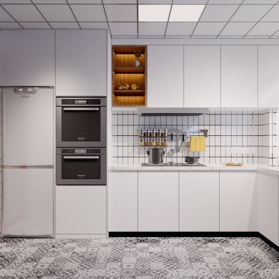 北欧现代简约轻奢风格厨房