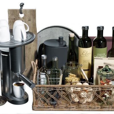 现代咖啡机厨房用品