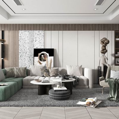 现代简约风格客厅