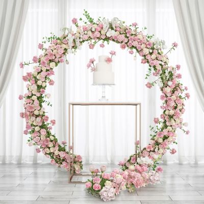 现代婚庆花环拱门