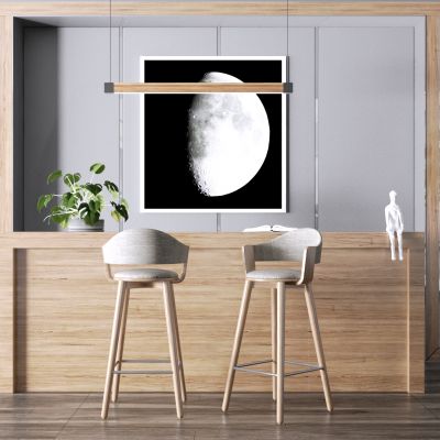 现代吧台吧椅组合