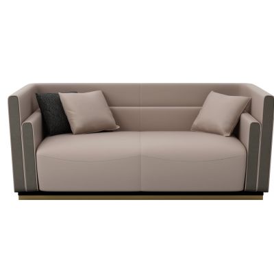 现代双人沙发 